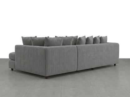 XL Right Hand Facing Charcoal Grey