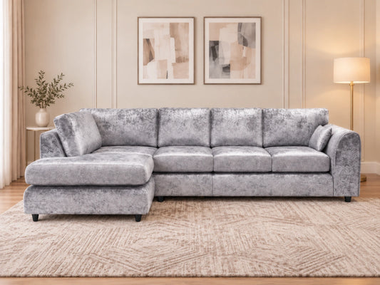 XL Left Hand Facing Silver Elegance