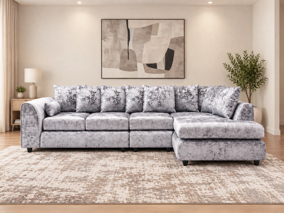 XL Right Hand Facing Silver Elegance