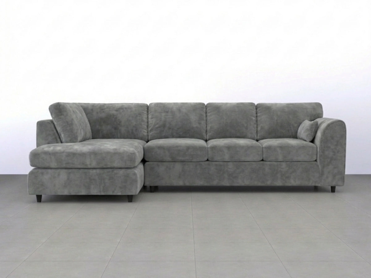 XL Left Hand Facing Light Grey