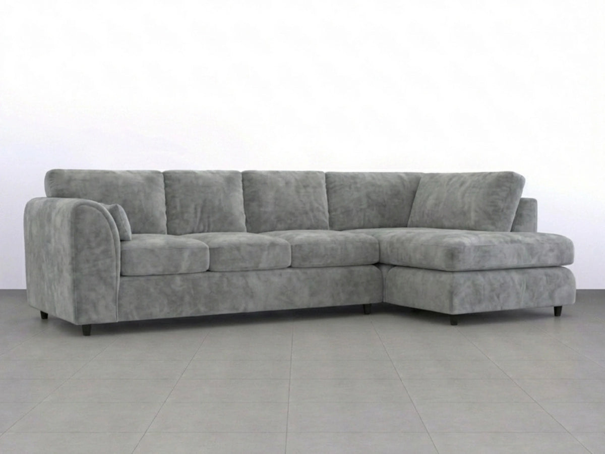 XL Right Hand Facing Light Grey