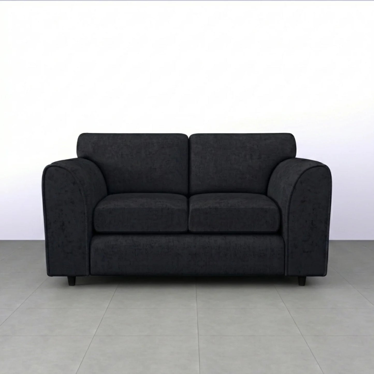 2 Seater black