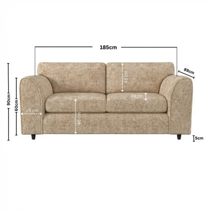 3 Seater beige