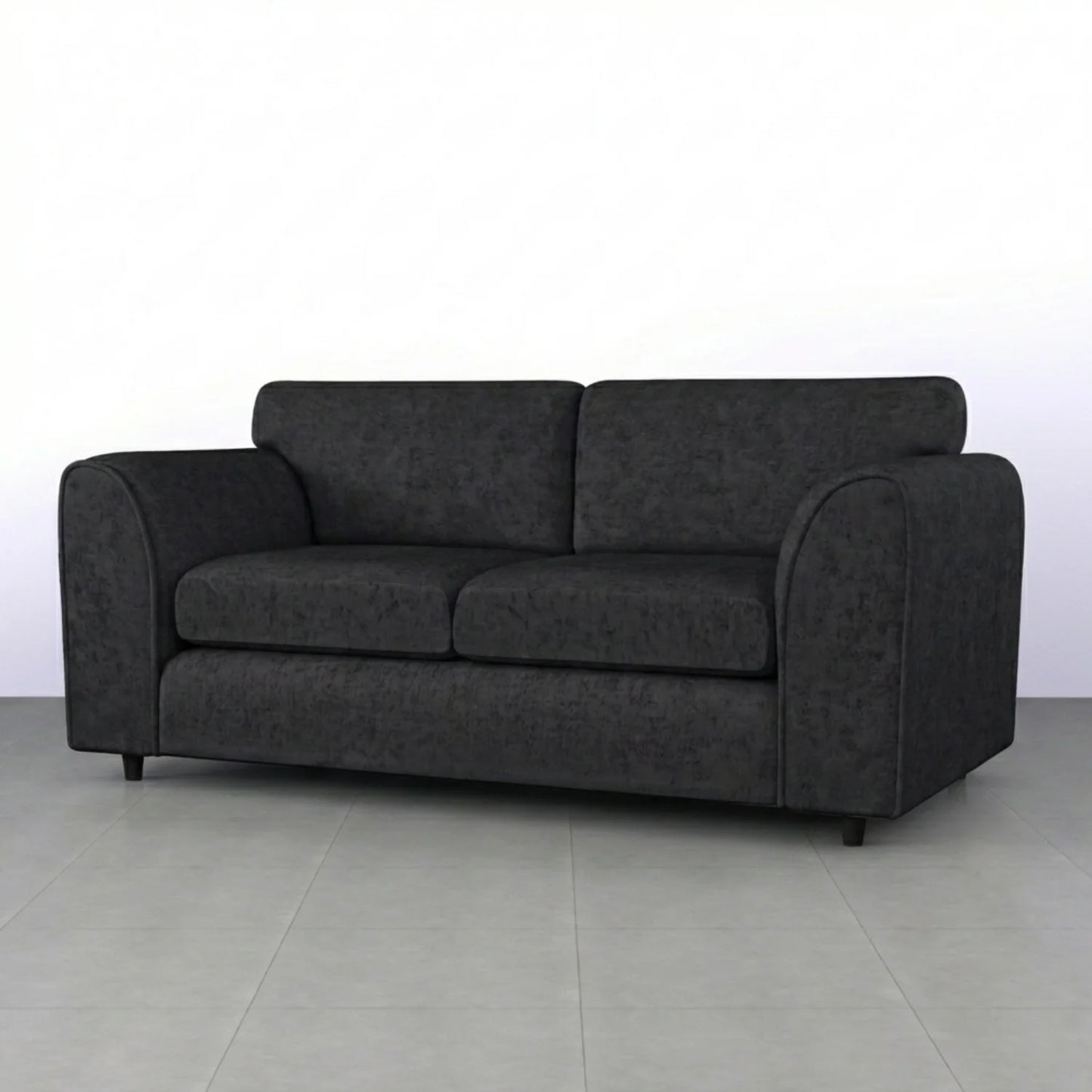 3 Seater black