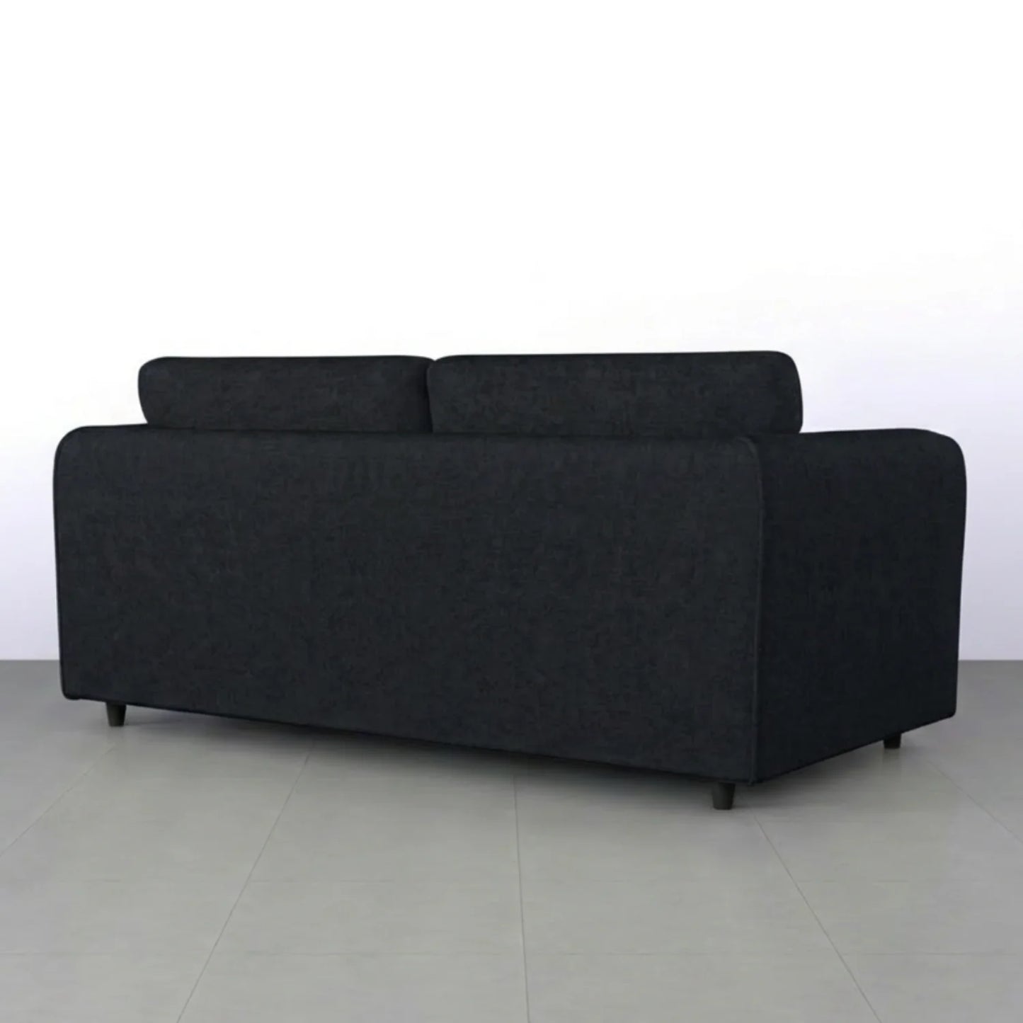 3 Seater black