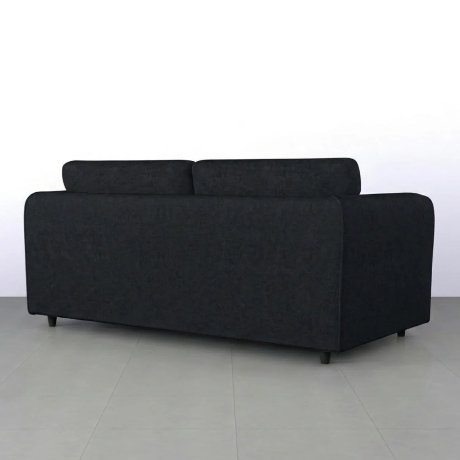 3 Seater black