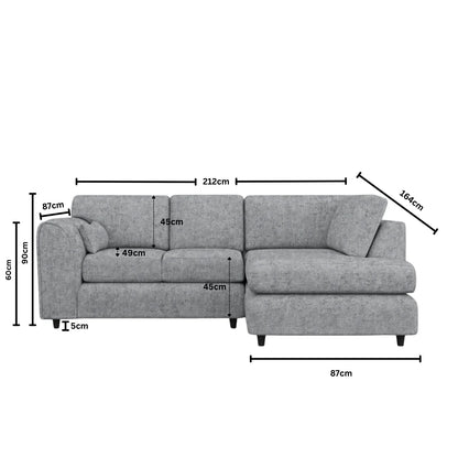 Right Hand Facing Light Grey