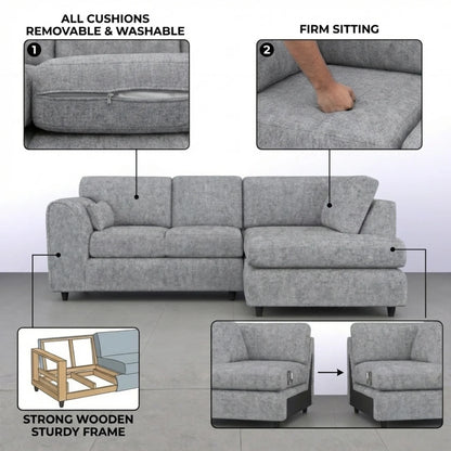 Right Hand Facing Light Grey