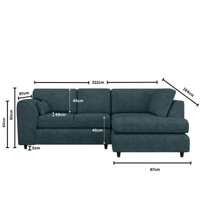 Right Hand Facing Teal