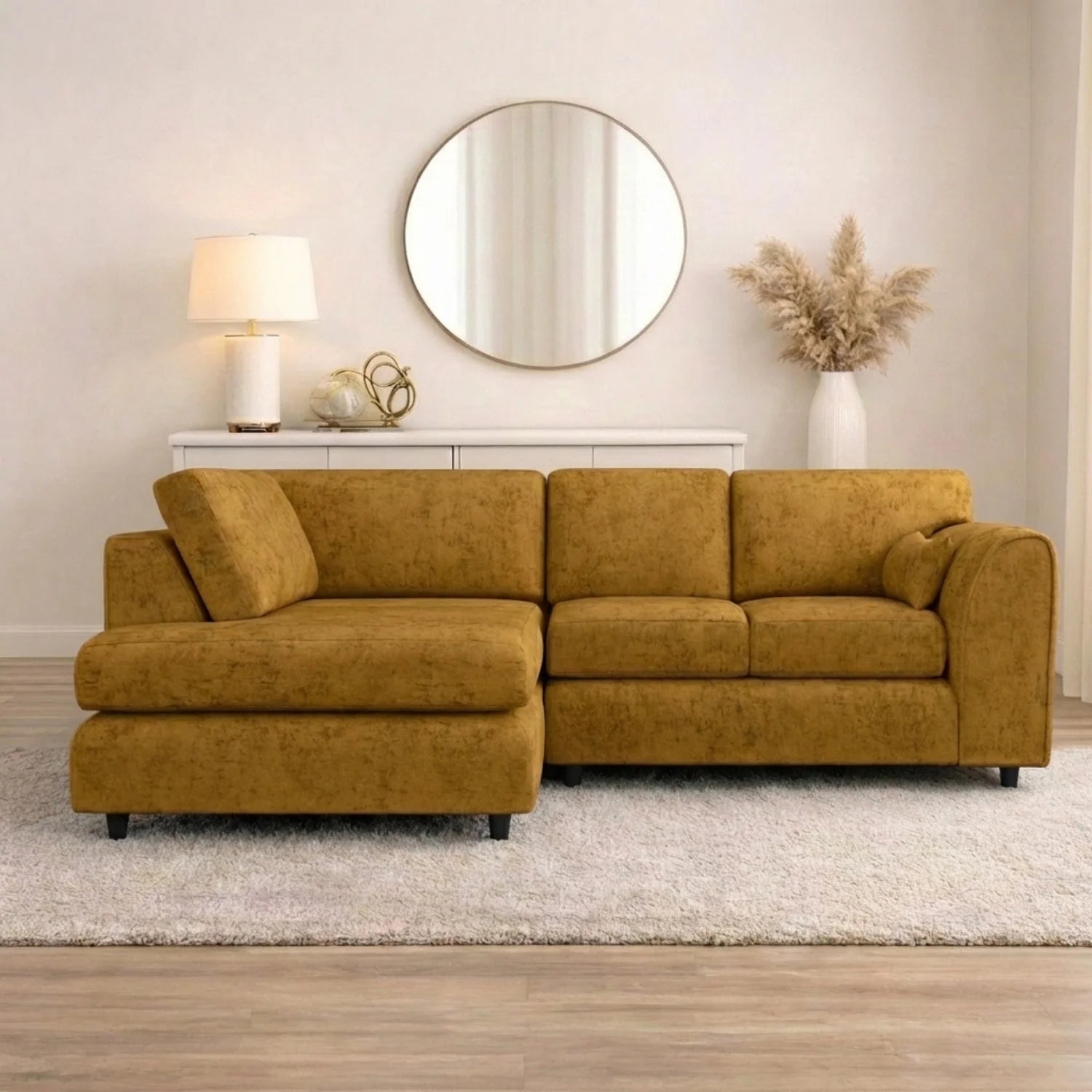 Left Hand Facing Mustard