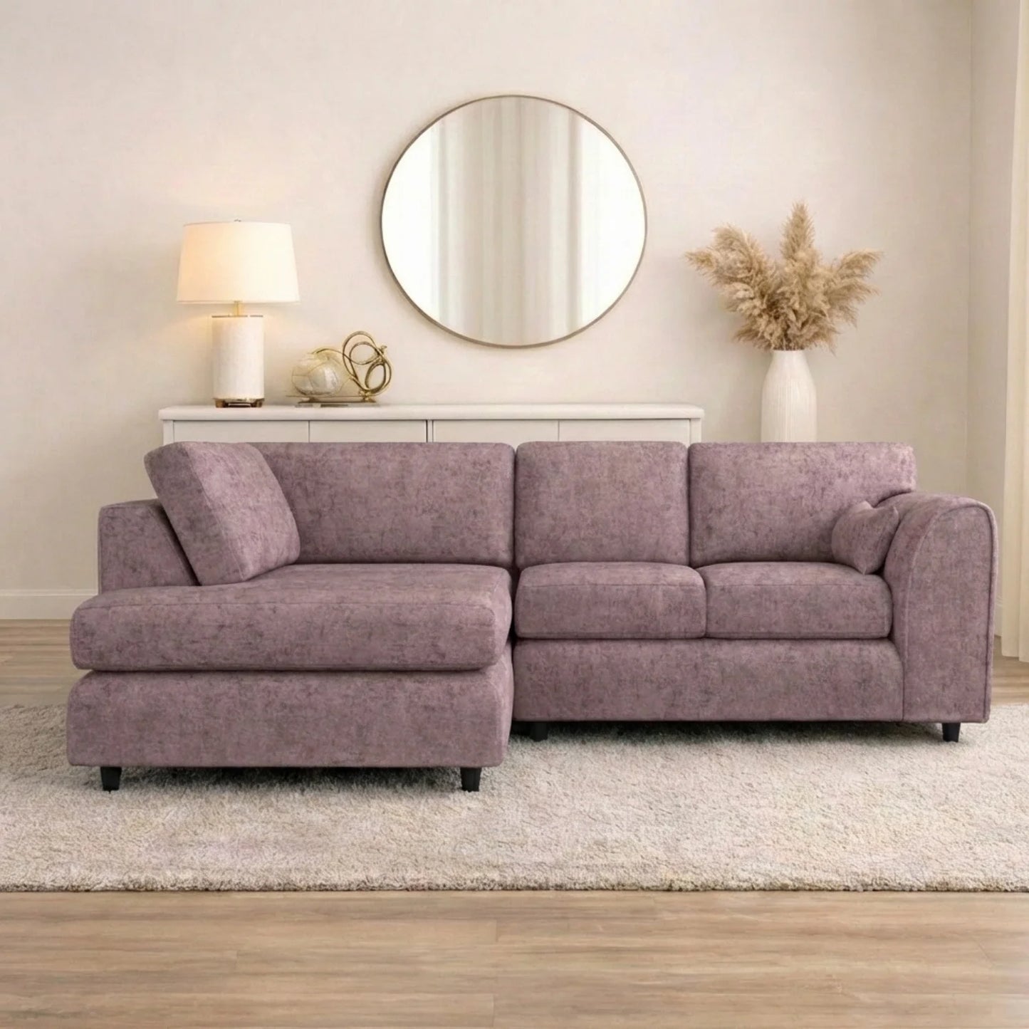 Left Hand Facing Pink