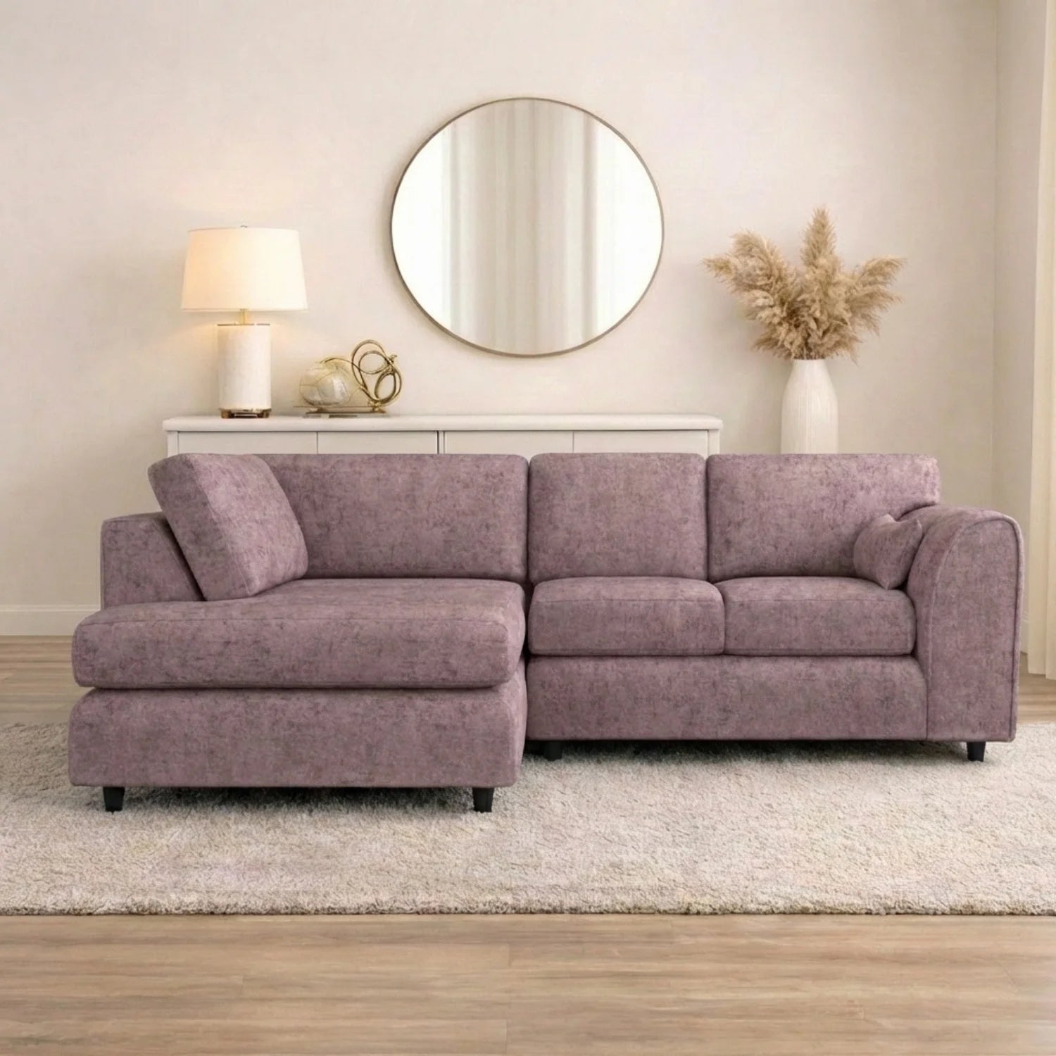 Left Hand Facing Pink