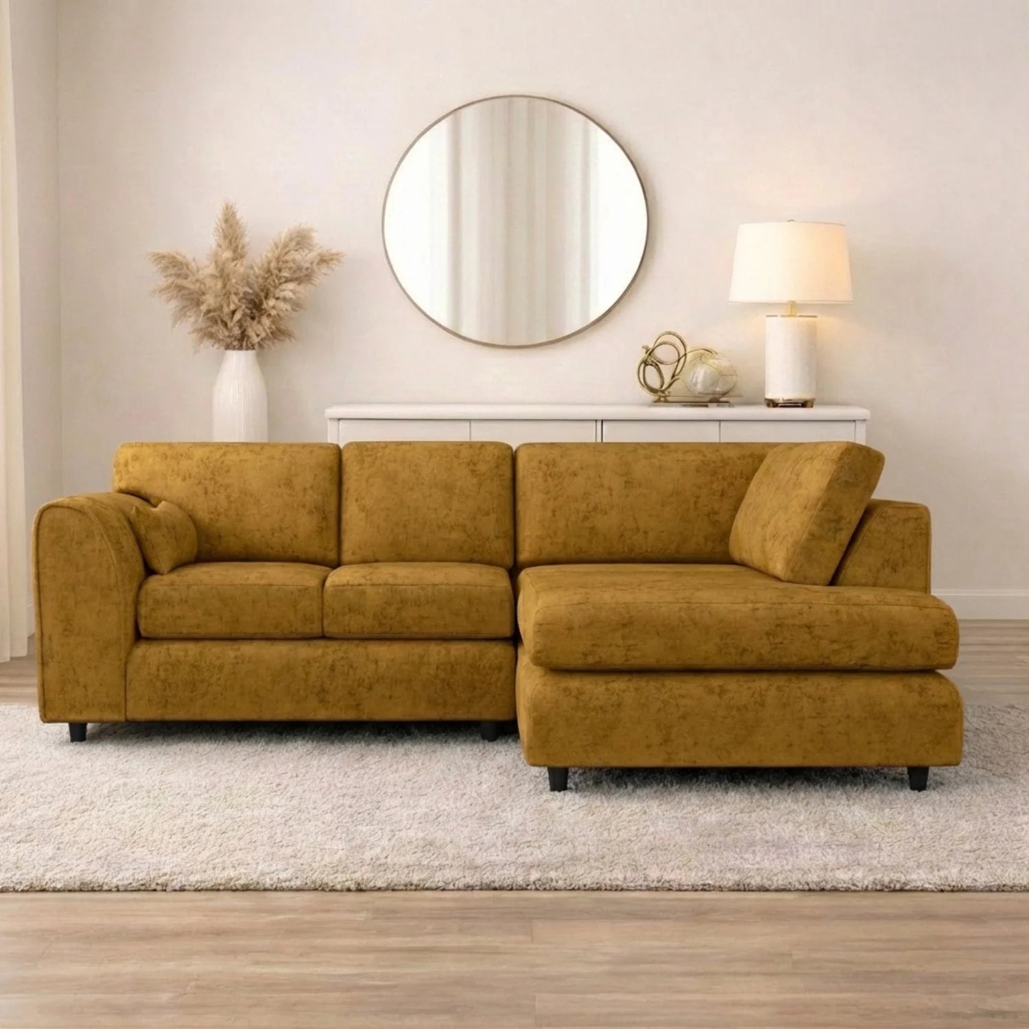 Right Hand Facing Mustard