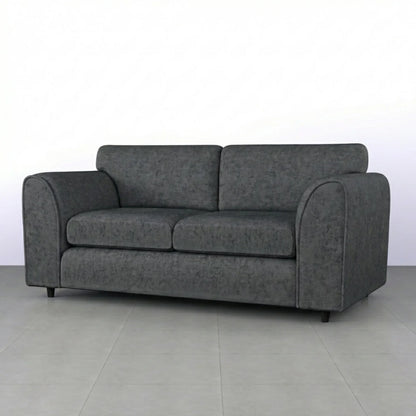 3+2 seater black