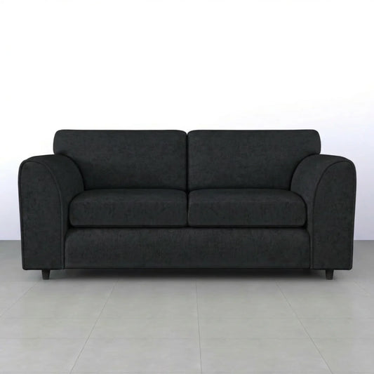 3+2 seater black