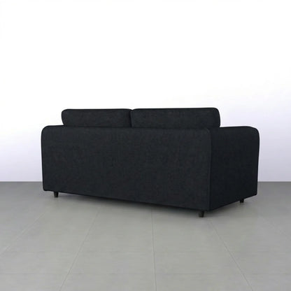 3+2 seater black
