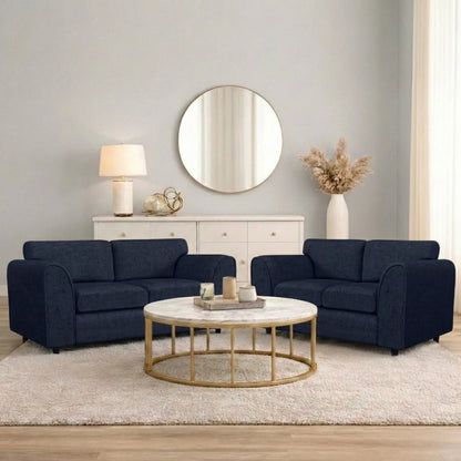 3+2 seater midnight blue