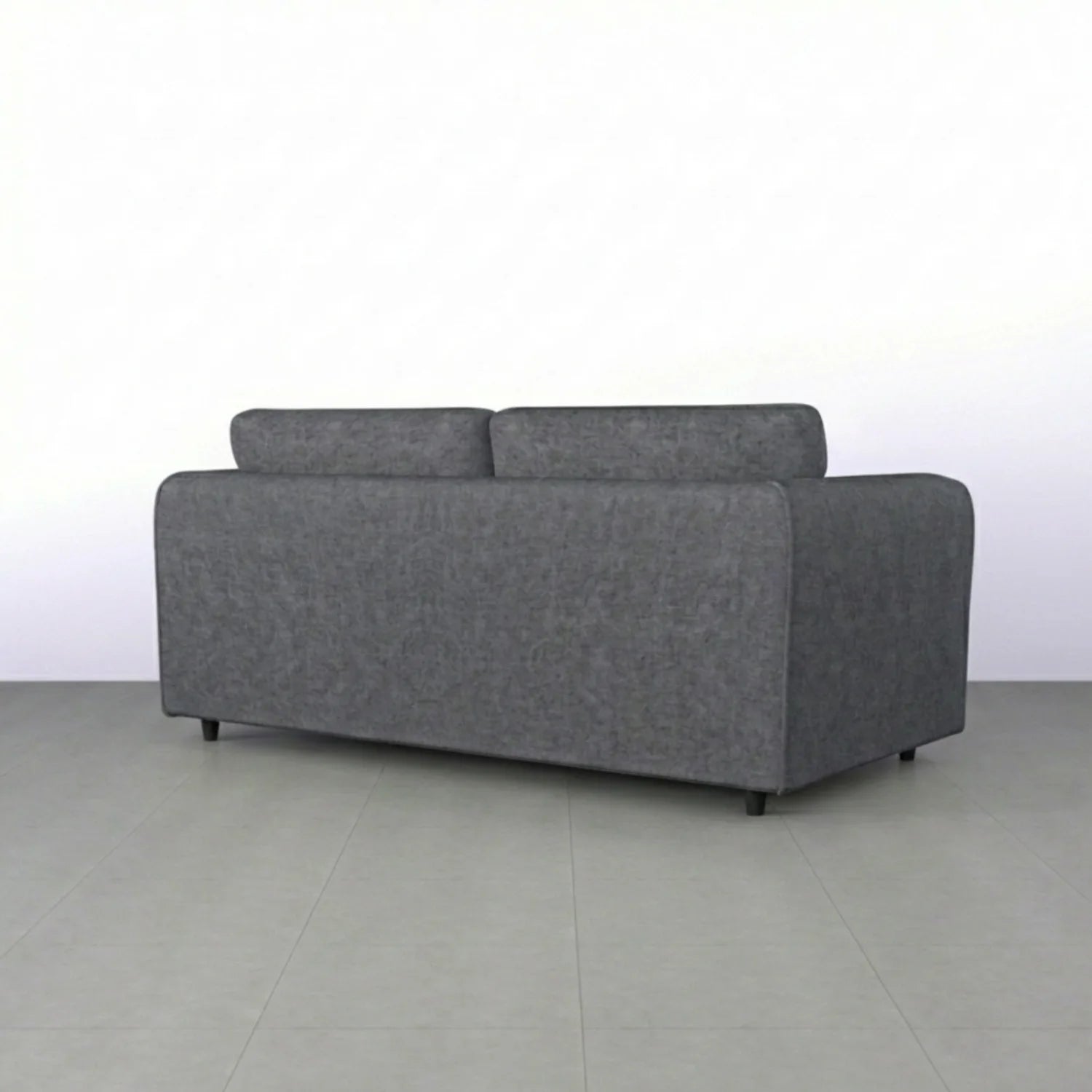 3+2 seater black