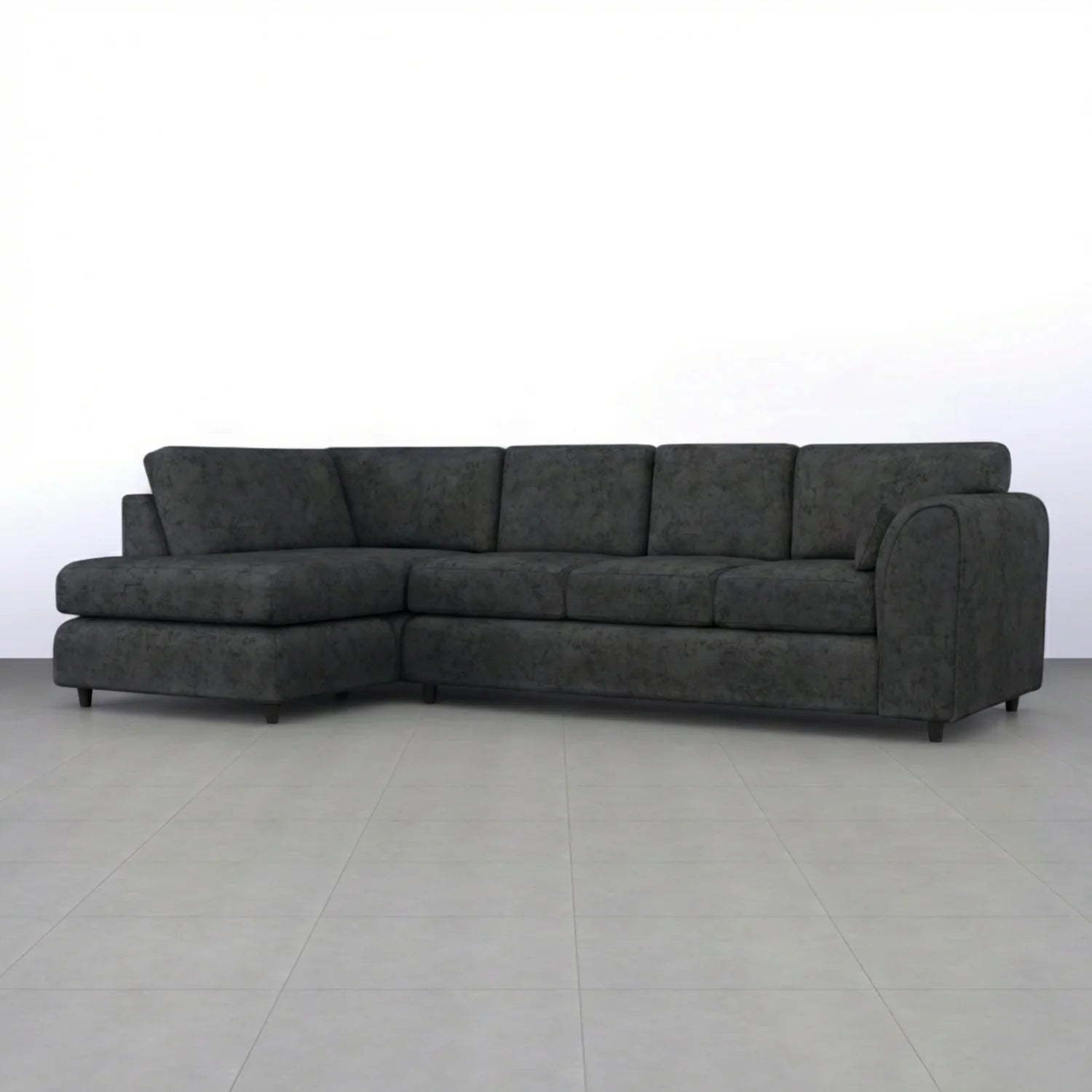 XL Left Hand Facing Dark Grey