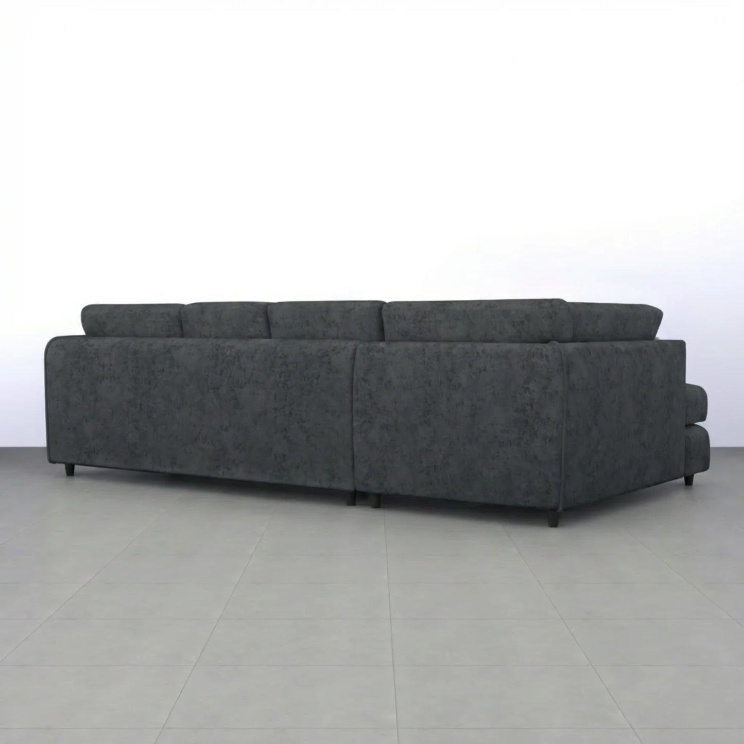 XL Left Hand Facing Dark Grey