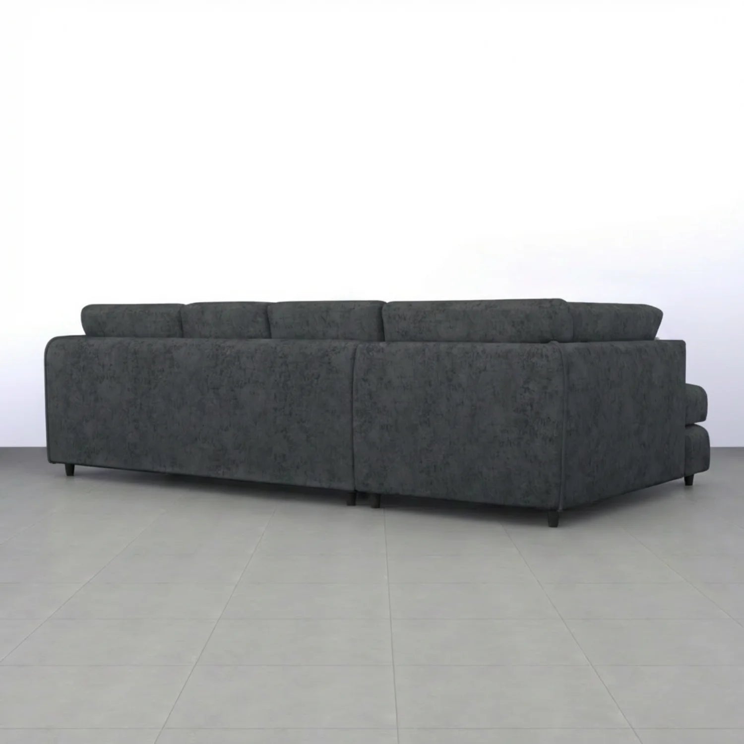 XL Left Hand Facing Dark Grey