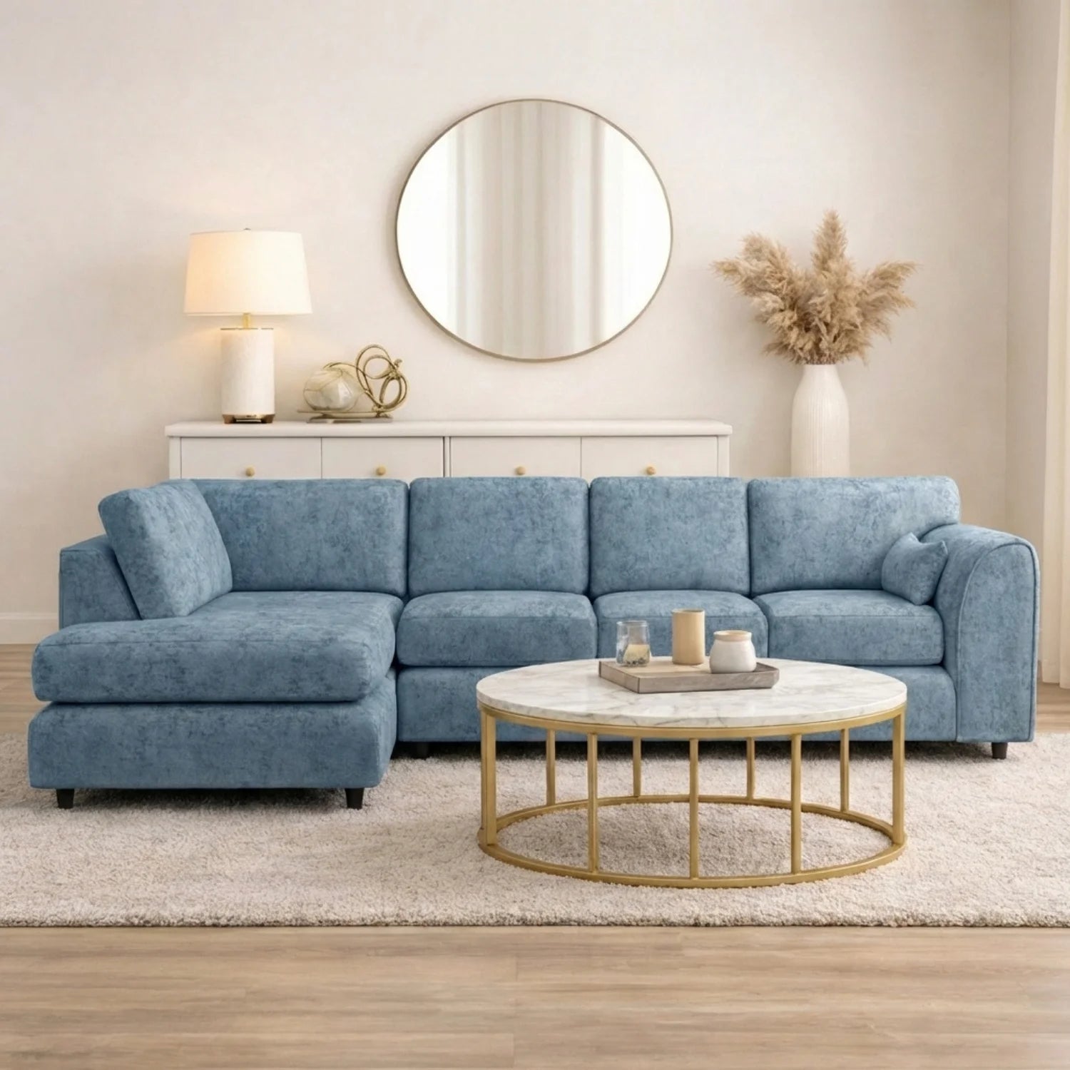 XL Left Hand Facing Sky Blue