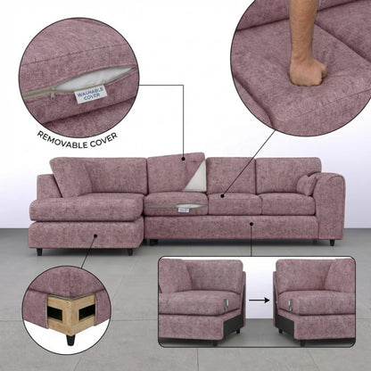 XL Left Hand Facing Pink