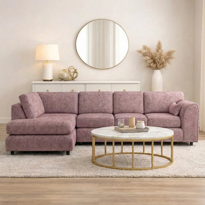 XL Left Hand Facing Pink