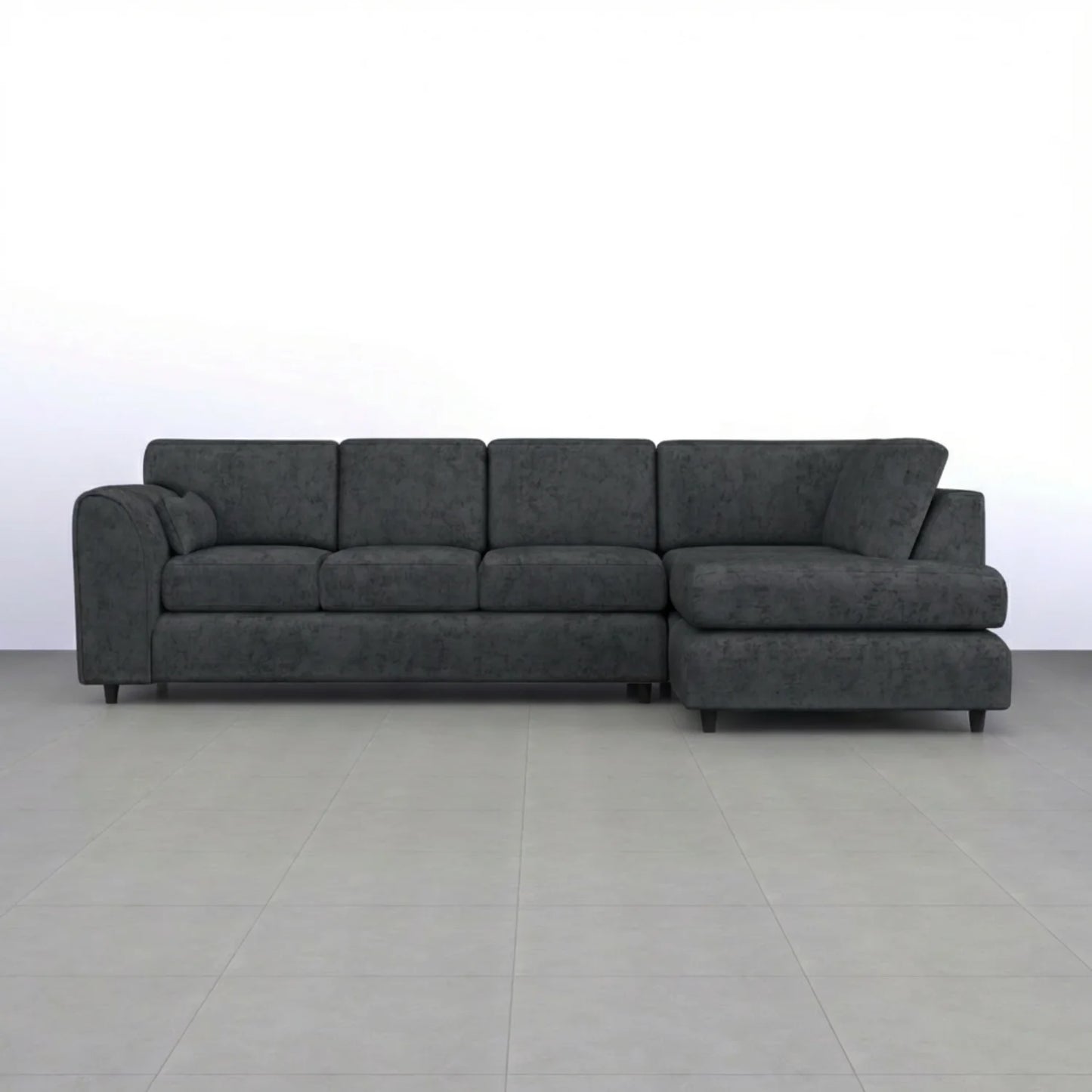 XL Right Hand Facing Dark Grey