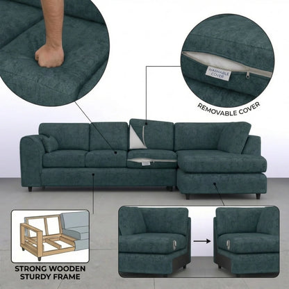 XL Right Hand Facing Teal