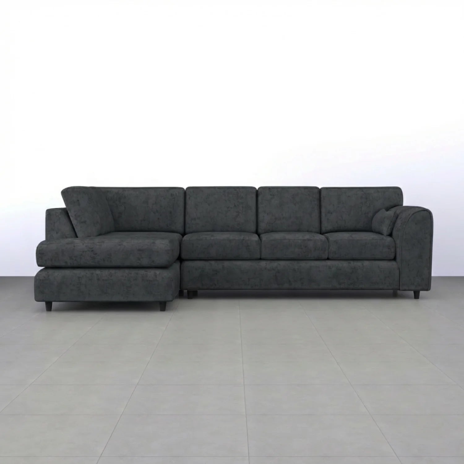 XL Left Hand Facing Dark Grey