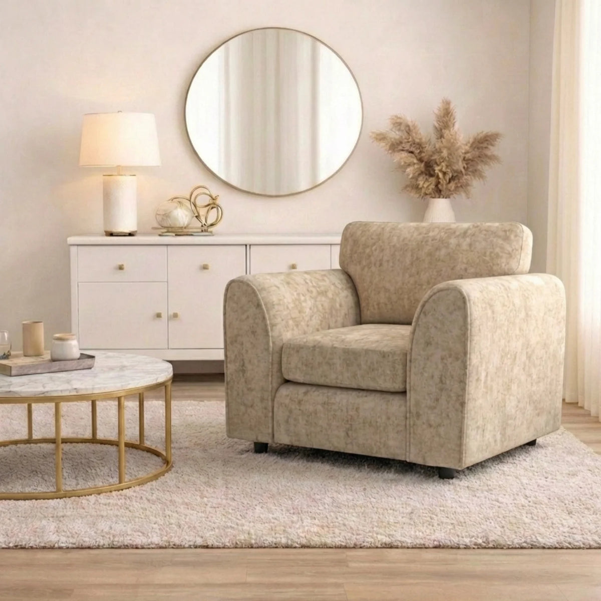 Armchair beige