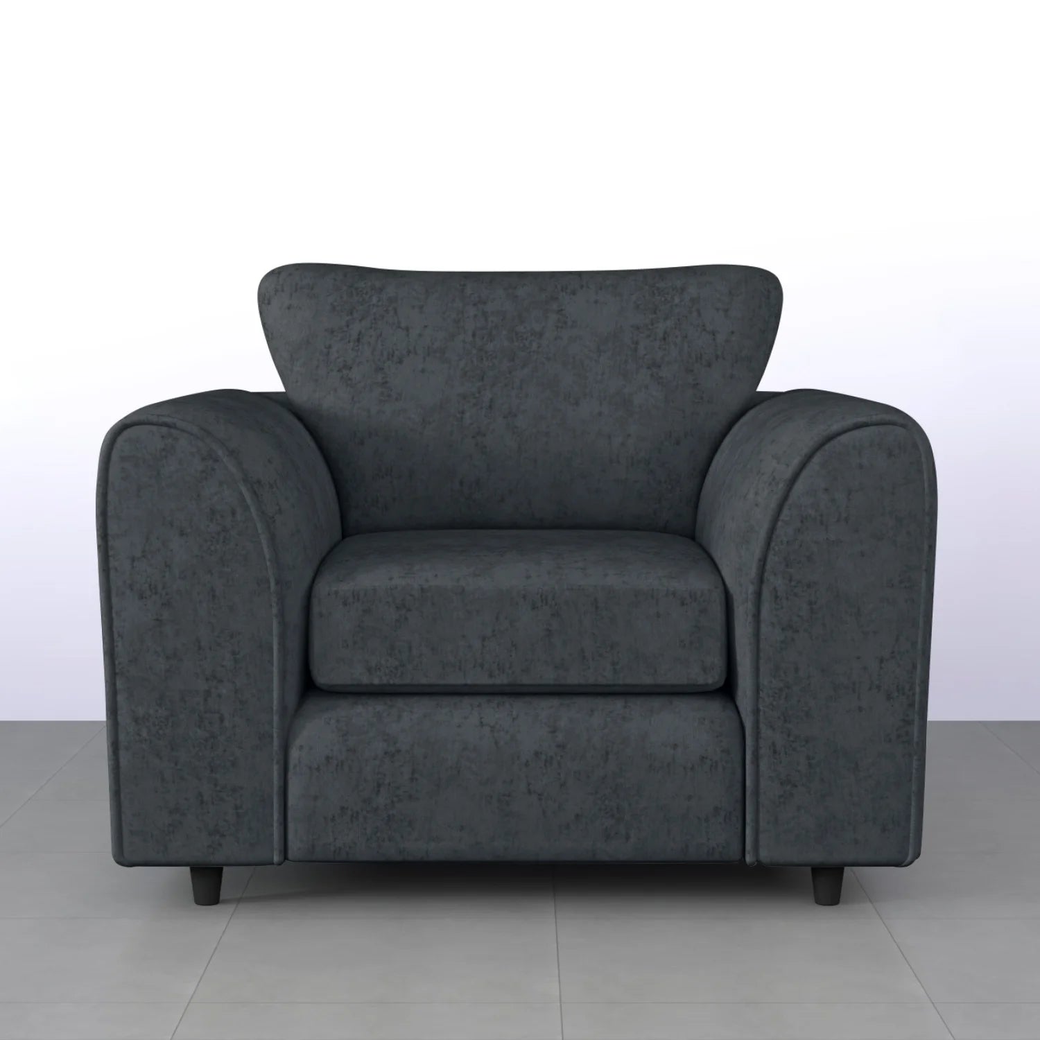Armchair dark grey