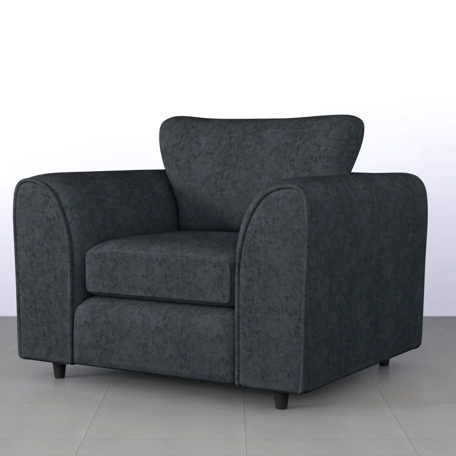 armchair dark grey