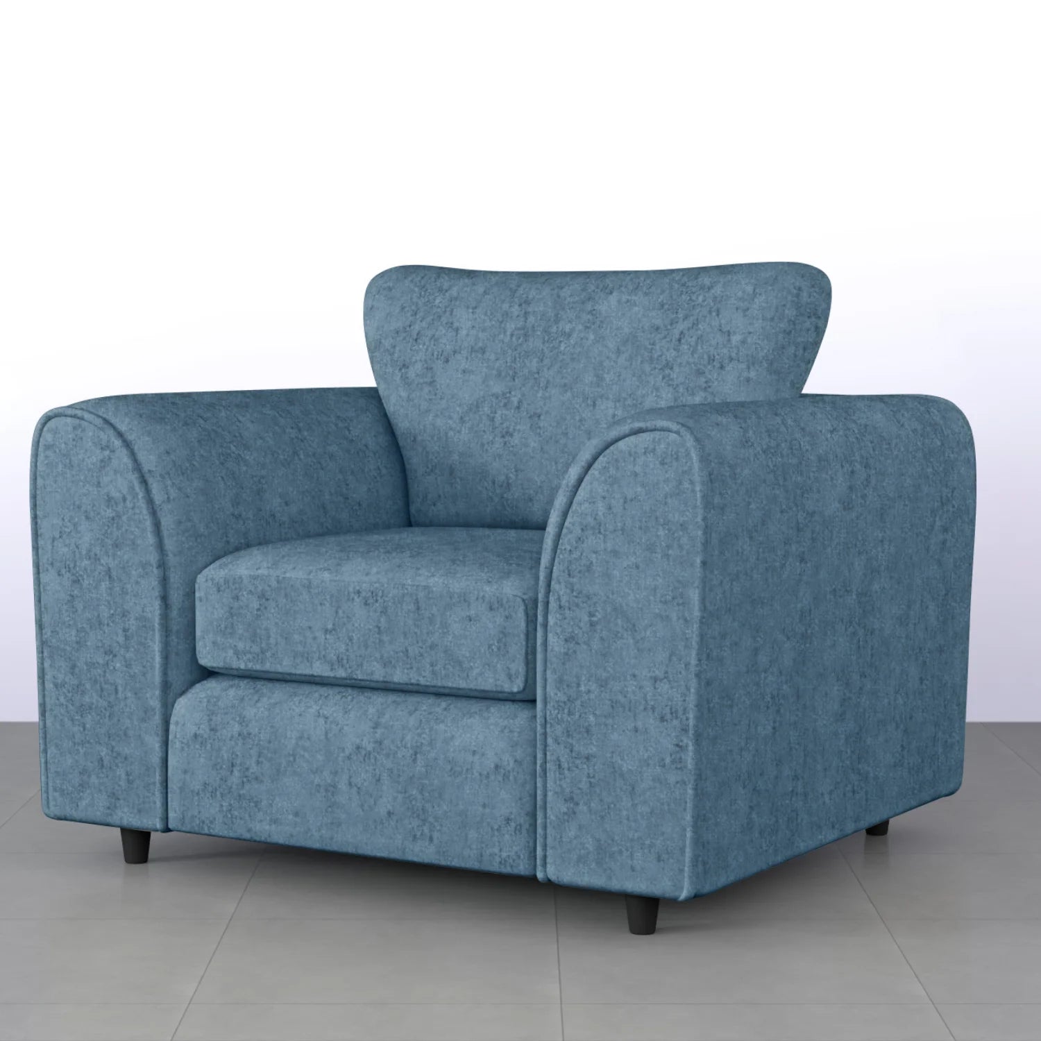 armchair sky blue