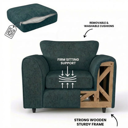 Armchair teal