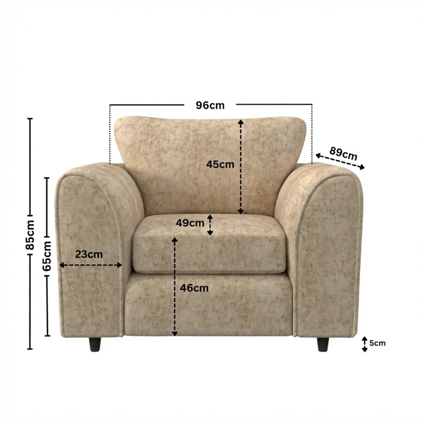 Armchair beige