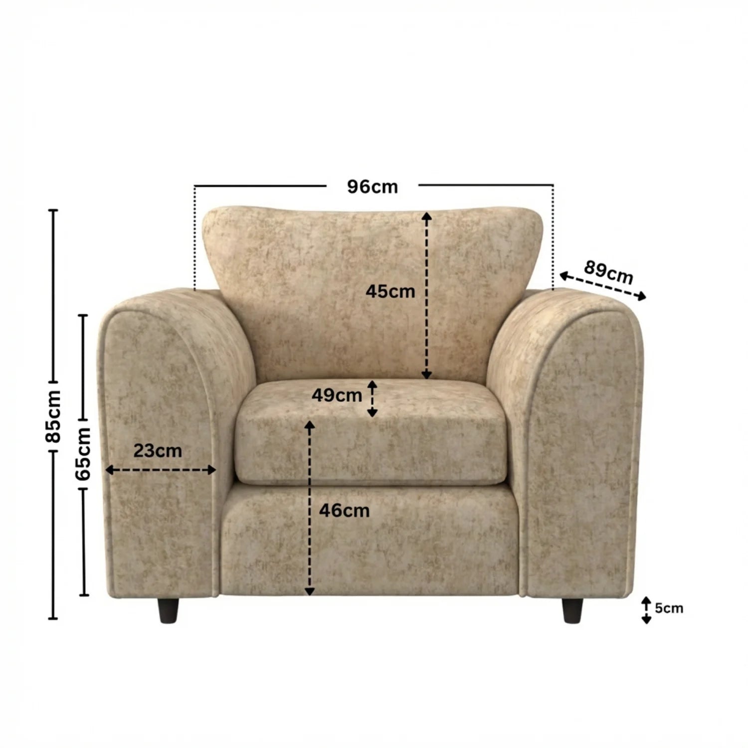 Armchair beige
