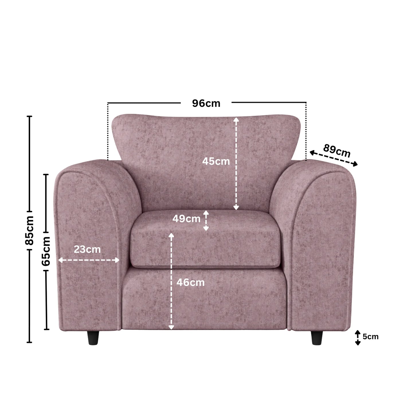 Armchair pink