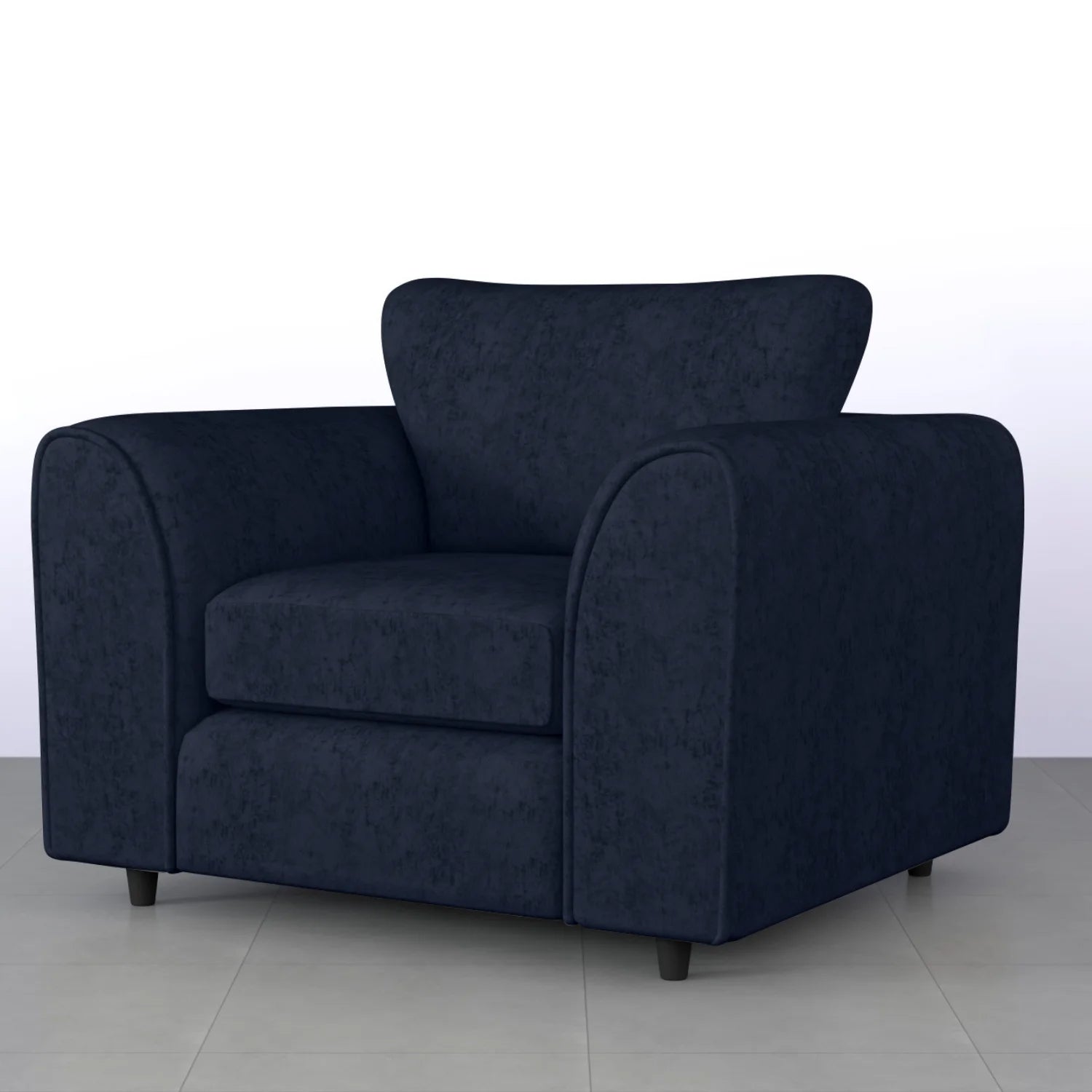 armchair midnight blue