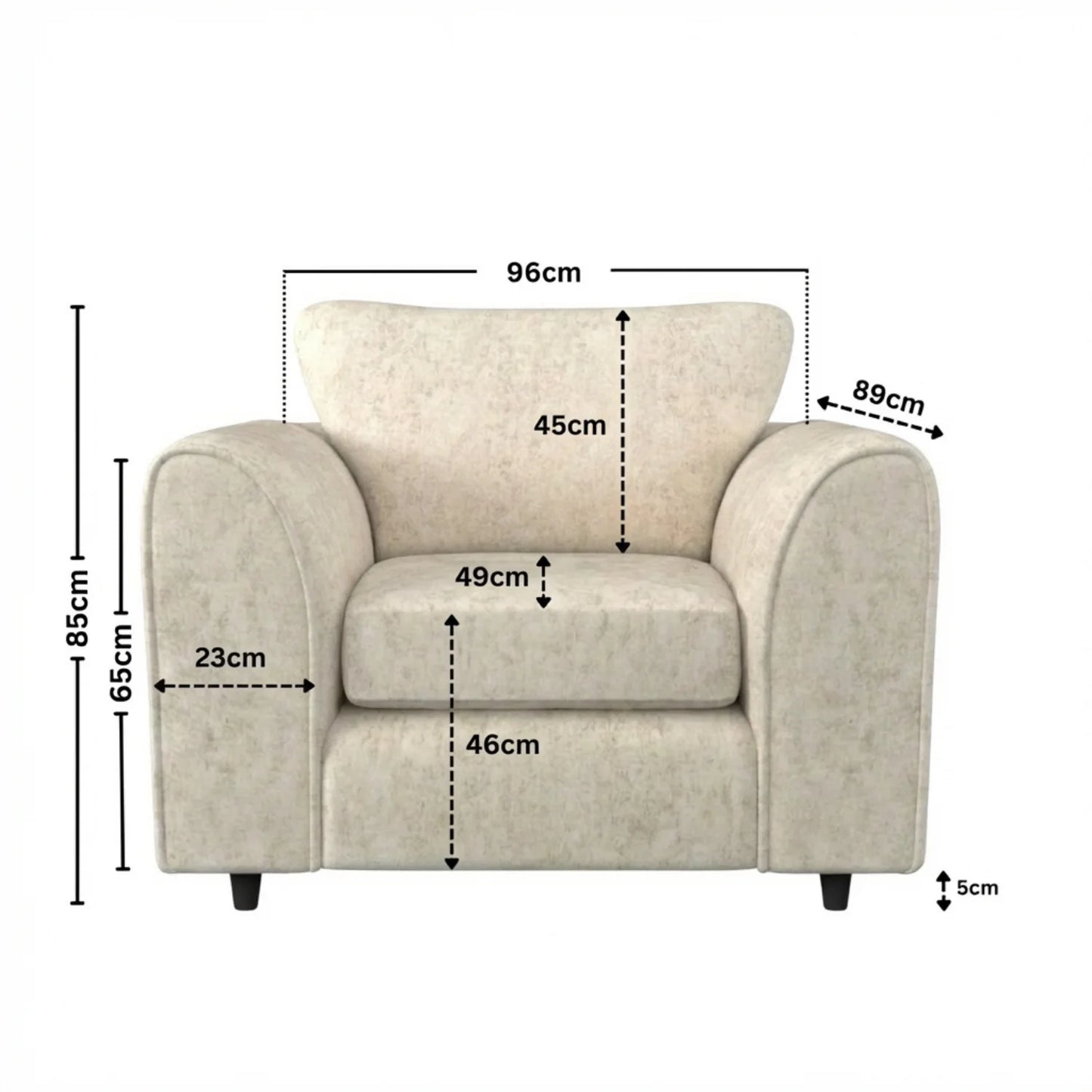 Armchair cream