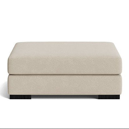 Plush Fabric Footstool