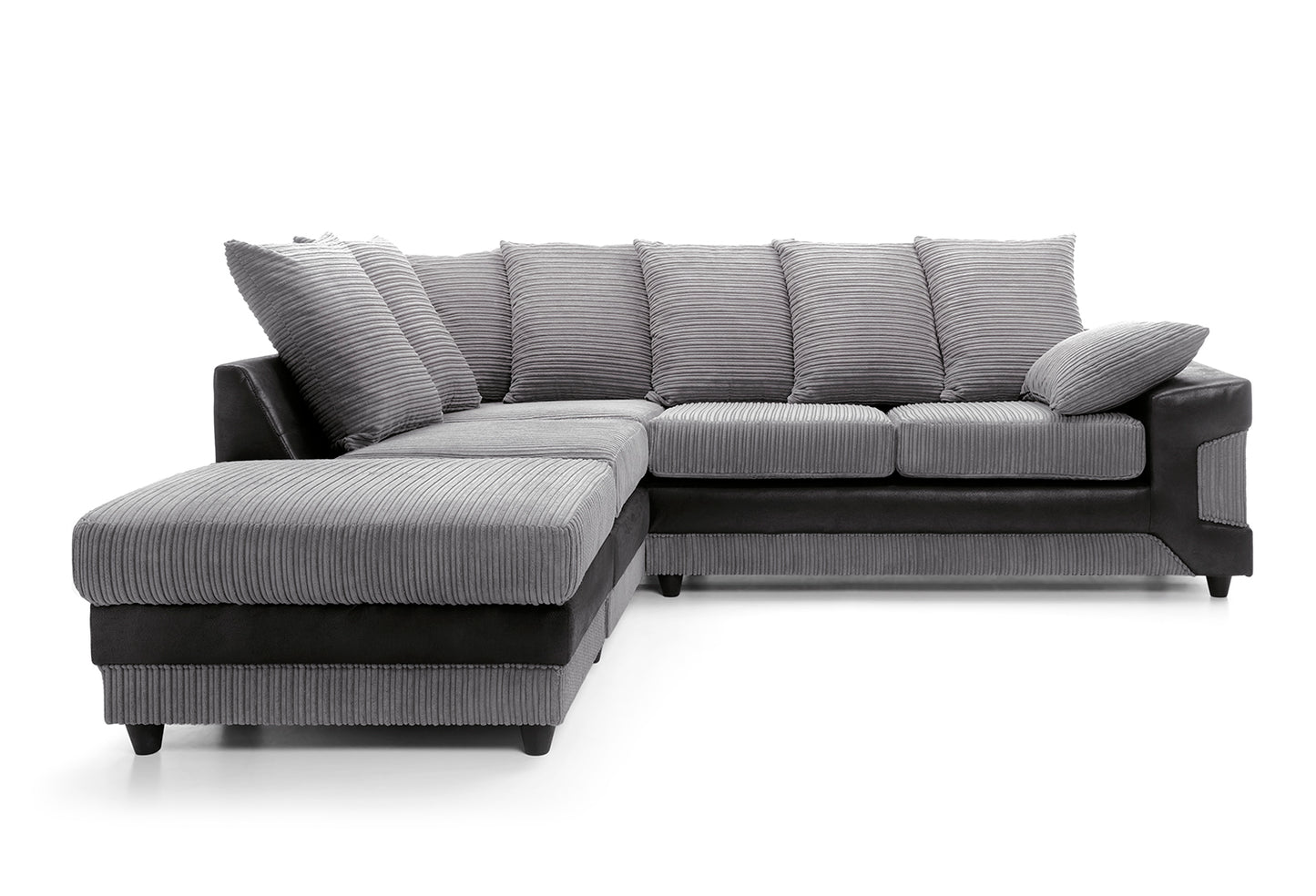 Dino Jumbo Cord L Shape Sofa