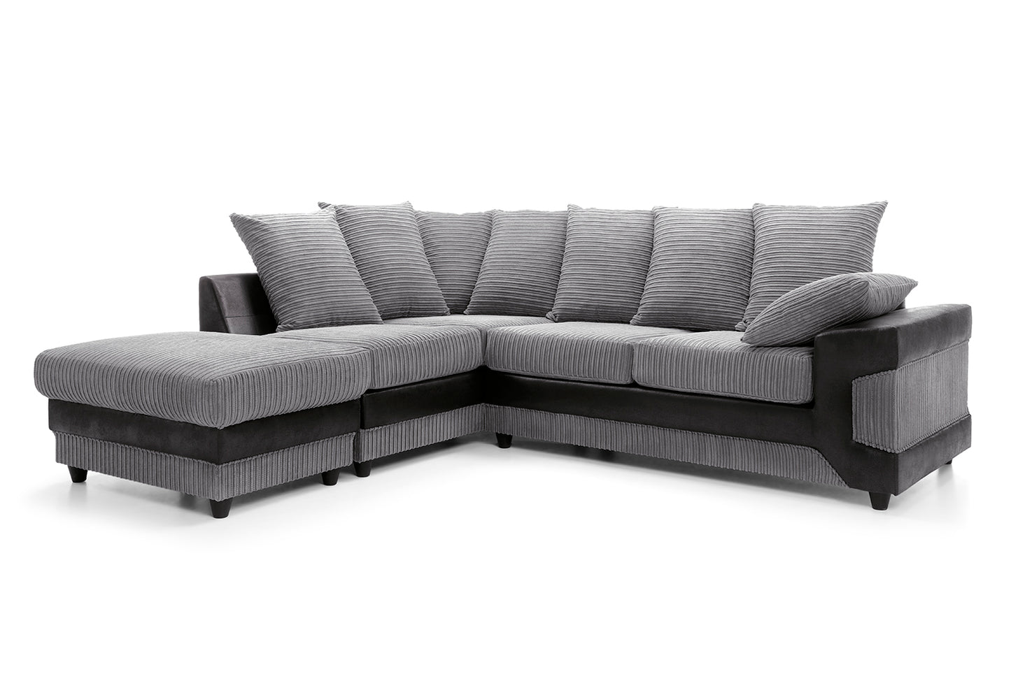 Dino Jumbo Cord L Shape Sofa