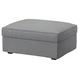 Plush Fabric Footstool