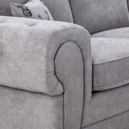 3  seater light grey