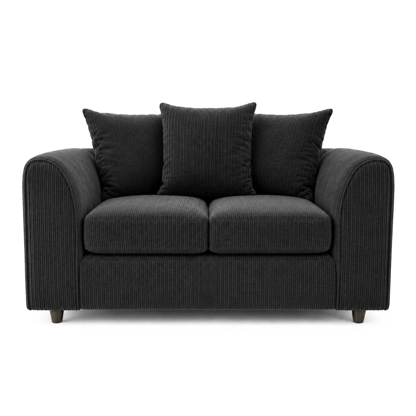 2 seater black