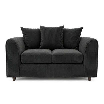 2 seater black