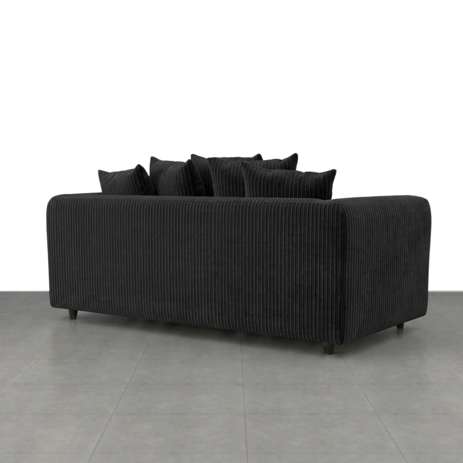 3 + 2 seater Black