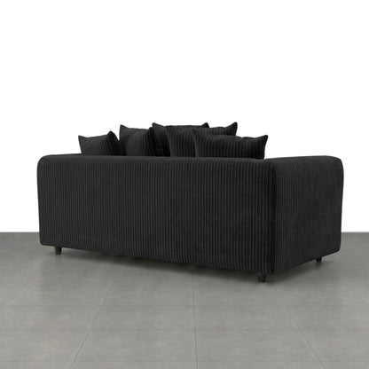 3 + 2 seater Black